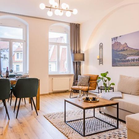 Fynbos Apartments Theaterblick, Historisch & Stilvoll, Parkplatz ไมเซน ภายนอก รูปภาพ