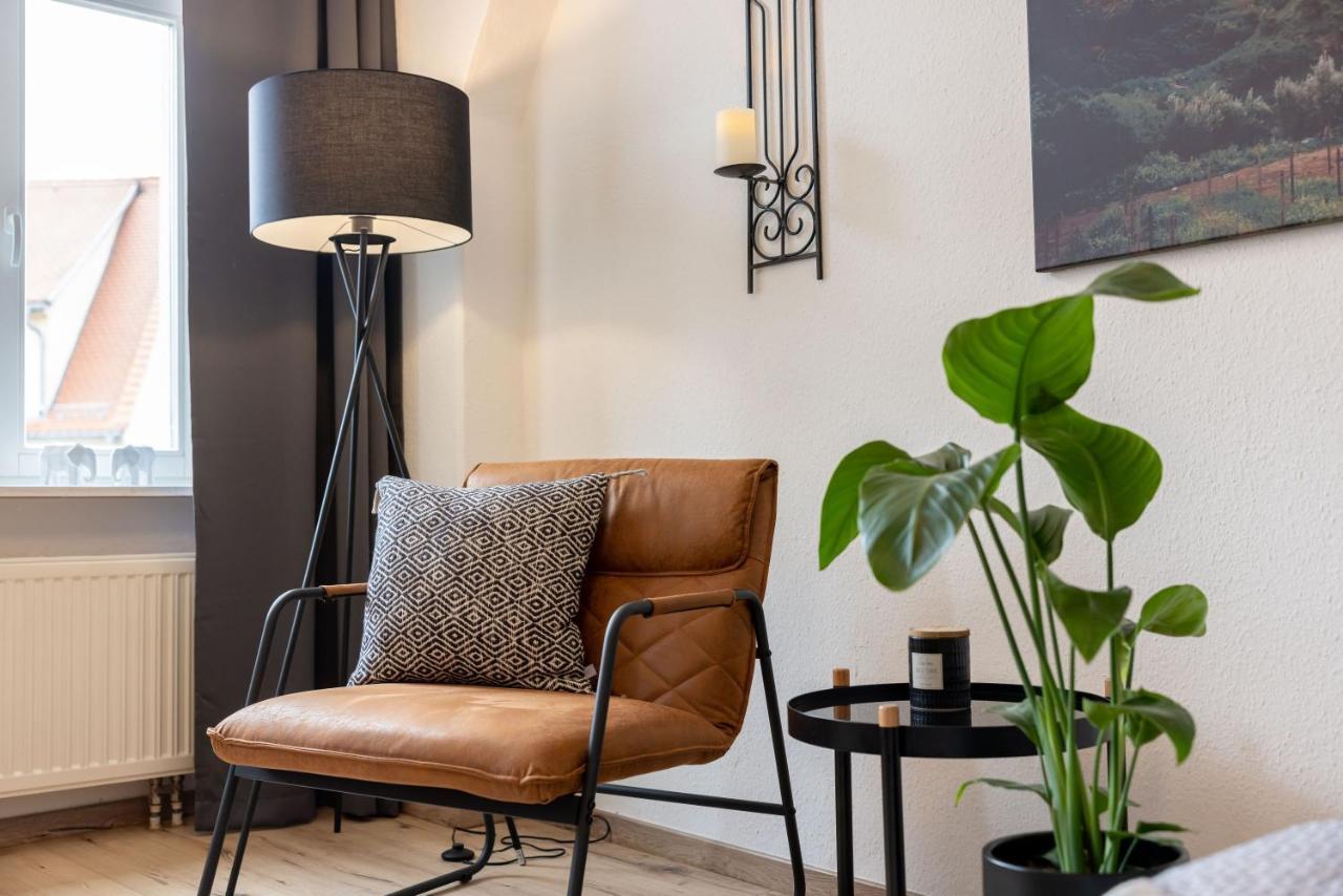 Fynbos Apartments Theaterblick, Historisch & Stilvoll, Parkplatz ไมเซน ภายนอก รูปภาพ